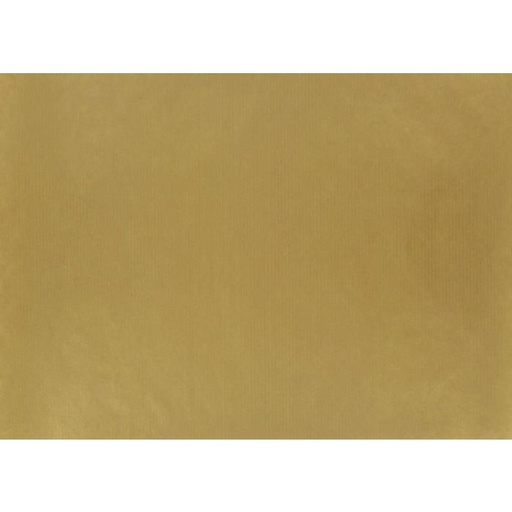 [15010424] geschenkpapier kraft goud 70cmx200m