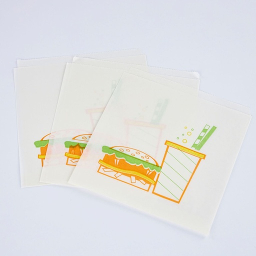 [07794] hamburgerzakje 2000st 16x16cm