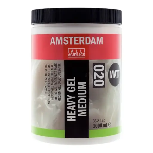 [24190020] Heavy gel medium mat 1000ml