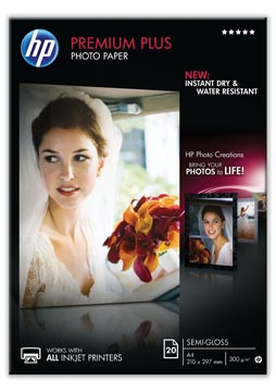 [HPCR673A] Hp Premium Plus Foto A4 Semigloss 300Gr 20V.