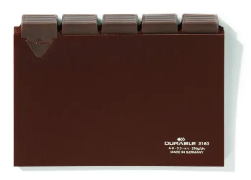 [316011] Durable, Tabkaarten A6 Indeling 5/5 Scheurbestendig 