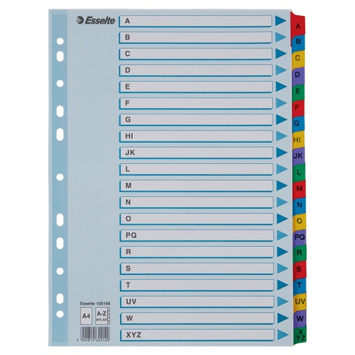 [100166] index luxe mylar plus a4 a-z