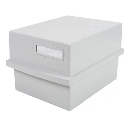 [E56240D] kaartenbak a6 176x240x143 deksel