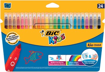 [841800] 24 Kleurstiften Kid Couleur M