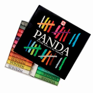 [400C24] Talens Panda Oliepastel 24X