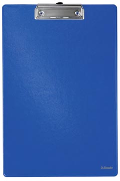 [56055] Esselte Klemplaat Voor Ft A4, Pp, Blauw