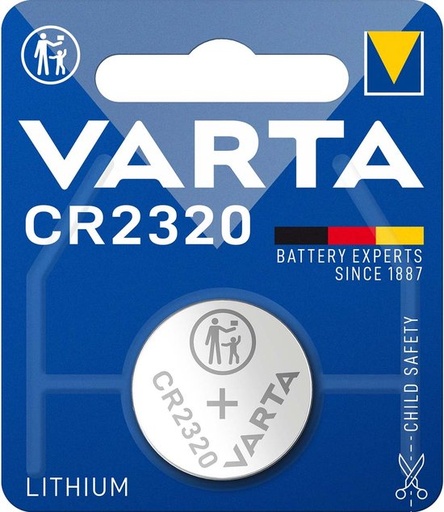 [DL2320] Varta Cr2320 Lithium Knoopcel-Batterij / 1 Stuk