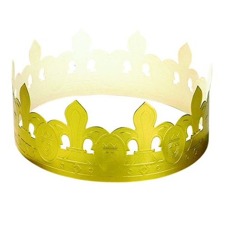 [kroon] Koningskroon goud 5 stuks 