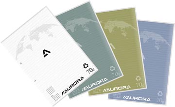 [D102RQ5] Aurora Cursusblok A4 70G 5X5Mm Geruit