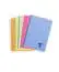 [328546] Clairefontaine Linicolor Fresh schrift A5 (148x210), 90 blad gelijnd - Geassorteerde kleuren 