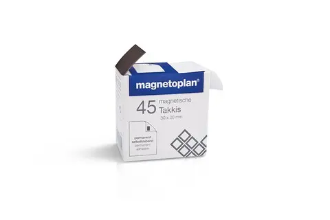 [HO15503] Magnetische Takkis, 30X20Mm, 45 Stuks