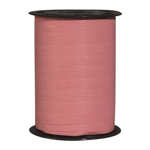 [ML12552] Mat Line Lint, Koraal Roos, Crêpepapier Effect, Matte Afwerking Matline Crepon - 10Mm X 250M