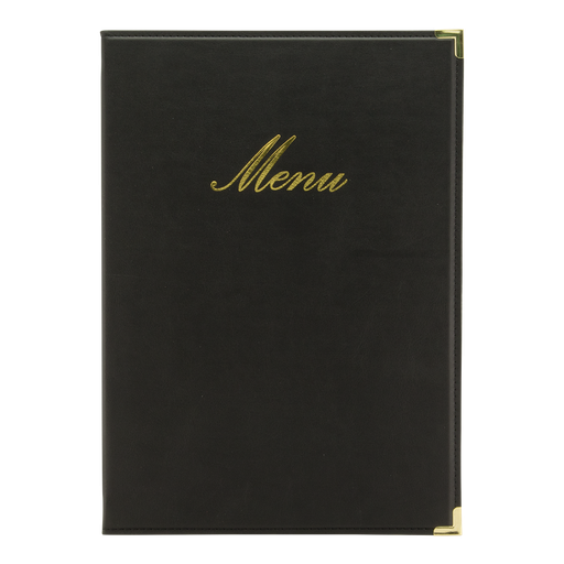 [MC/CRA4/BL] Menu Card Clas.Rang. With 1 Double Insert