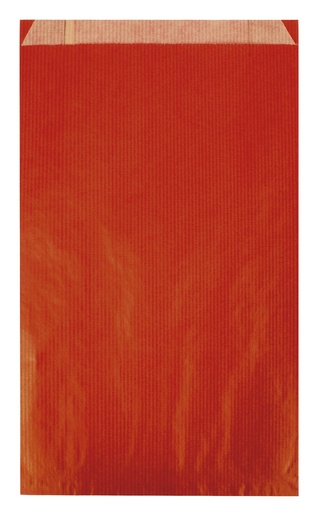[101652] 250 ZAKJES/ZIJV.18X5.5X32CM ROOD