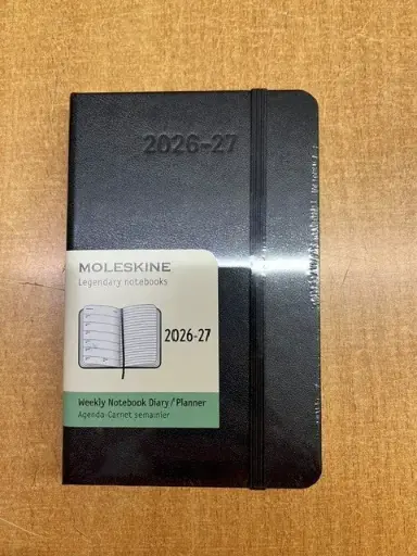 [8056999279424] Moleskine 12 M weeknot hard zwart