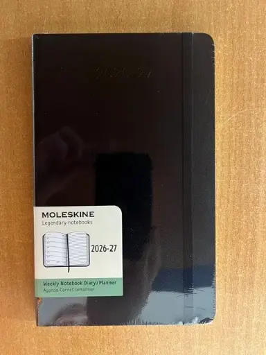 [8056598856941] moleskine 18m l weeknot soft zwart