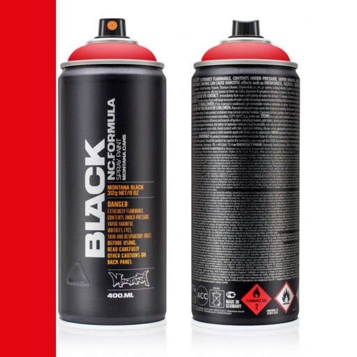 [263705] MONTANA BLACK 400ML BLK2093 CODE RED