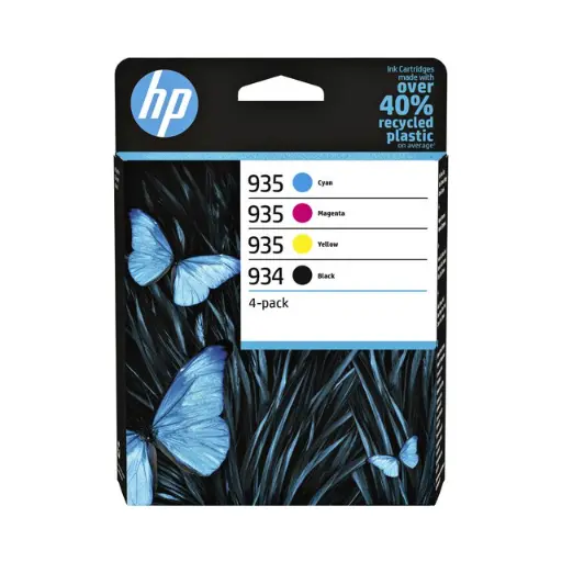 [6ZC72AE] HP 934/935 OJ PRO Inkt (4) ST 4x400pagina's 10/3x4,5ml