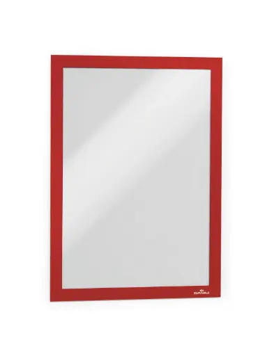 [487203] Duraframe Zelfklevend (A4, Rood, 2 Stuks)