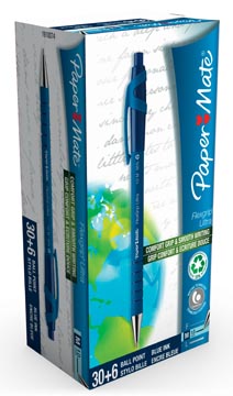 [1910074] Flexigrip Ultra M.Blauw Balpen 36 Stuks