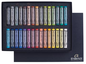 [31823031] Rembrandt Soft pastel set Algemene Selectie 30 hele pastels