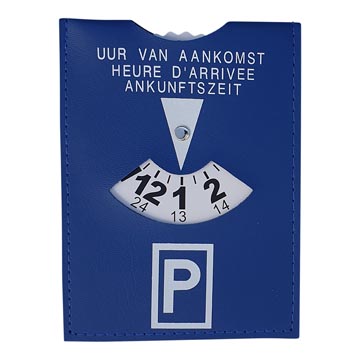 [D79NB] PARKEERSCHIJF BLAUW conform Belgische wet