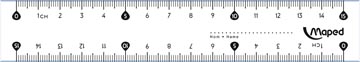 [146507] Maped Lat Essentials 146 15 Cm, Dubbele Graduatie