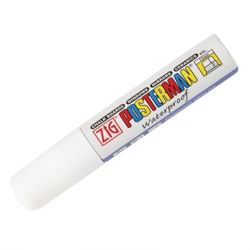 [PMA120W] Posterman Krijtstift (Dik, Wit)