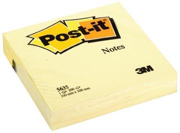 [5635] Post-it Notes ft 101 x 101 mm, geel, blok van 200 vel