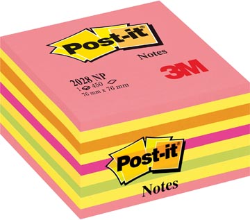 [2028NP] POST-IT CUBE LOLLIPOPPINK76X76