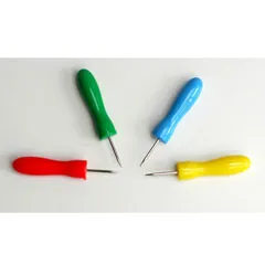 [0864] priknaald 7cm plastic handvat voor viltmat