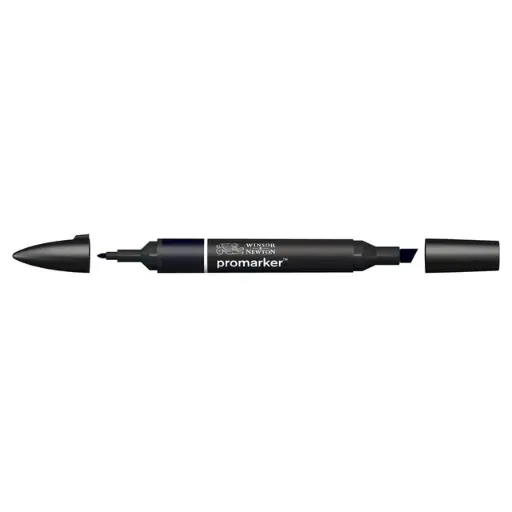 [0203030] Promarker, Black, caps-on