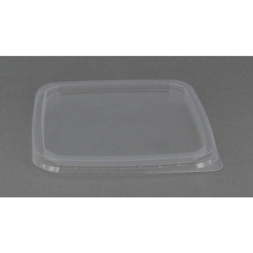 [DS114] PP deksel Ad114 - Transparant - 115X115X8mm - 50 Stuks