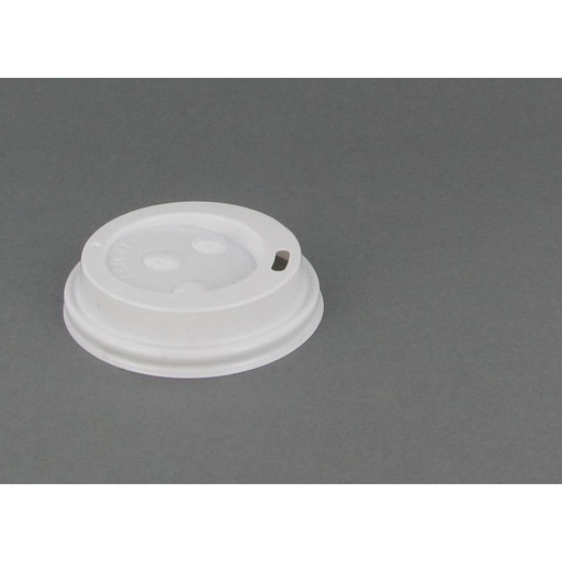 [75400074] Deksel voor beker - wit - 50st -180ml