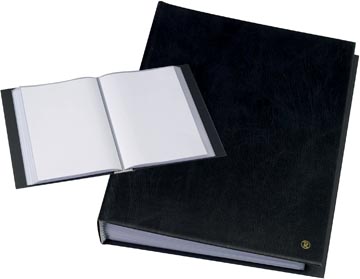 [99414] Rillstab Original Showalbum A4 10 Tassen Zwart