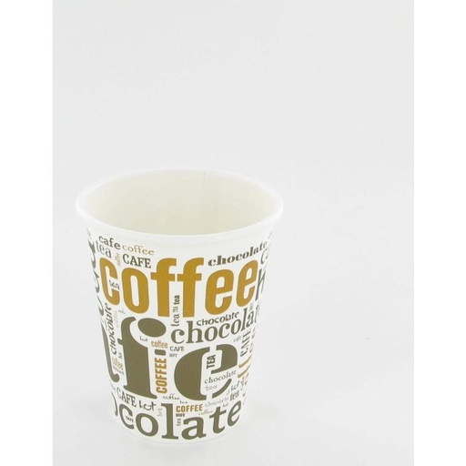 [75120037] Kartonnen warme drankbeker - 250ml - 50st