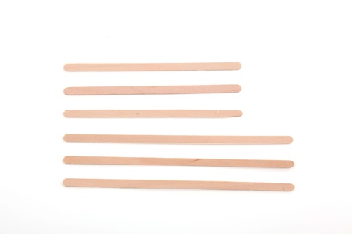 [S62012] Roerstaafje Hout (Fsc®) 110 X 5 X 1Mm Dispenser Box À 2000