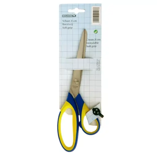 [20103] Schaar 21Cm Inox Met Softgrip roestvrij