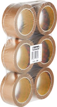 [5066M] Scotch verpakkingsplakband Classic ft 50 mm x 66 m, bruin