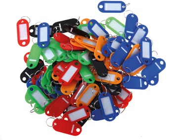 [327954] Sleutelhangers geassorteerde kleuren x100