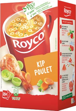[46710] Royco Minute Soup Kip, Pak Van 25 Zakjes