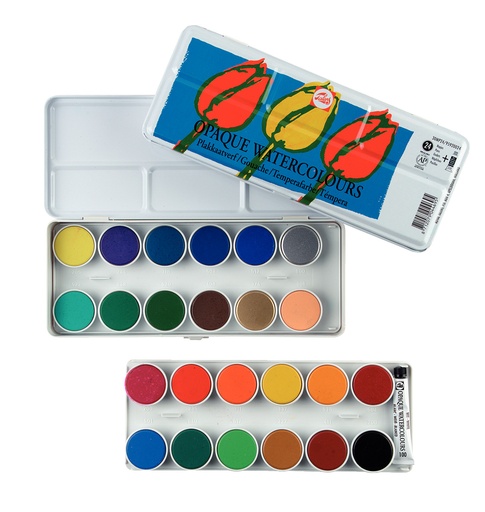 [95920024] Talens Dekkende Aquarelverf Set 30Mp24