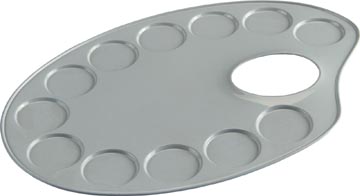 [90650012] TALENS METALEN SCHILDERPALET OVAAL 12.6X18.5CM