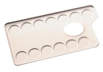 [90650013] TALENS METALEN SCHILDERPALET RECHTHOEK 10.6X20CM