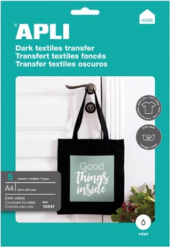 [10247] T-Shirt Transferpapier Kleur 5Vel