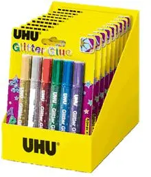 [2945210] Uhu Glitterlijm Glitter Original 6St.
