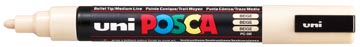 [PC5MBE] POSCA GEMIDDELDE PUNT 1.8-2.5mm BEIGE