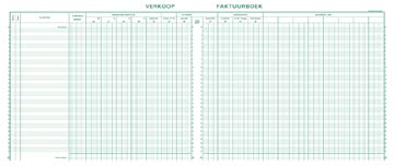 [E*14610] VERKOOPDAGBOEK HORIZONTAAL