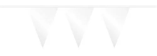 [H405593] Vlaggenlijn Pe Wit (10M)