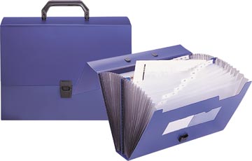 [33642] Voorordener A4 26 Vaks Blauw 3877200
